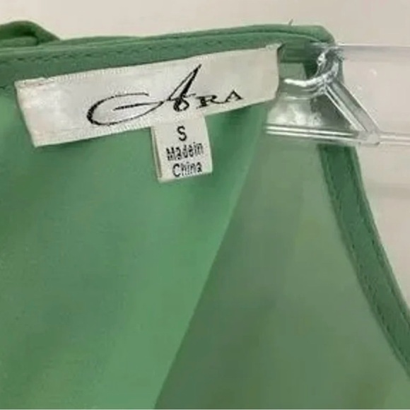 ModCloth Ara Green Vintage‑Inspired Pleated Dress Classic Fit & Flare Size S - Picture 7 of 8